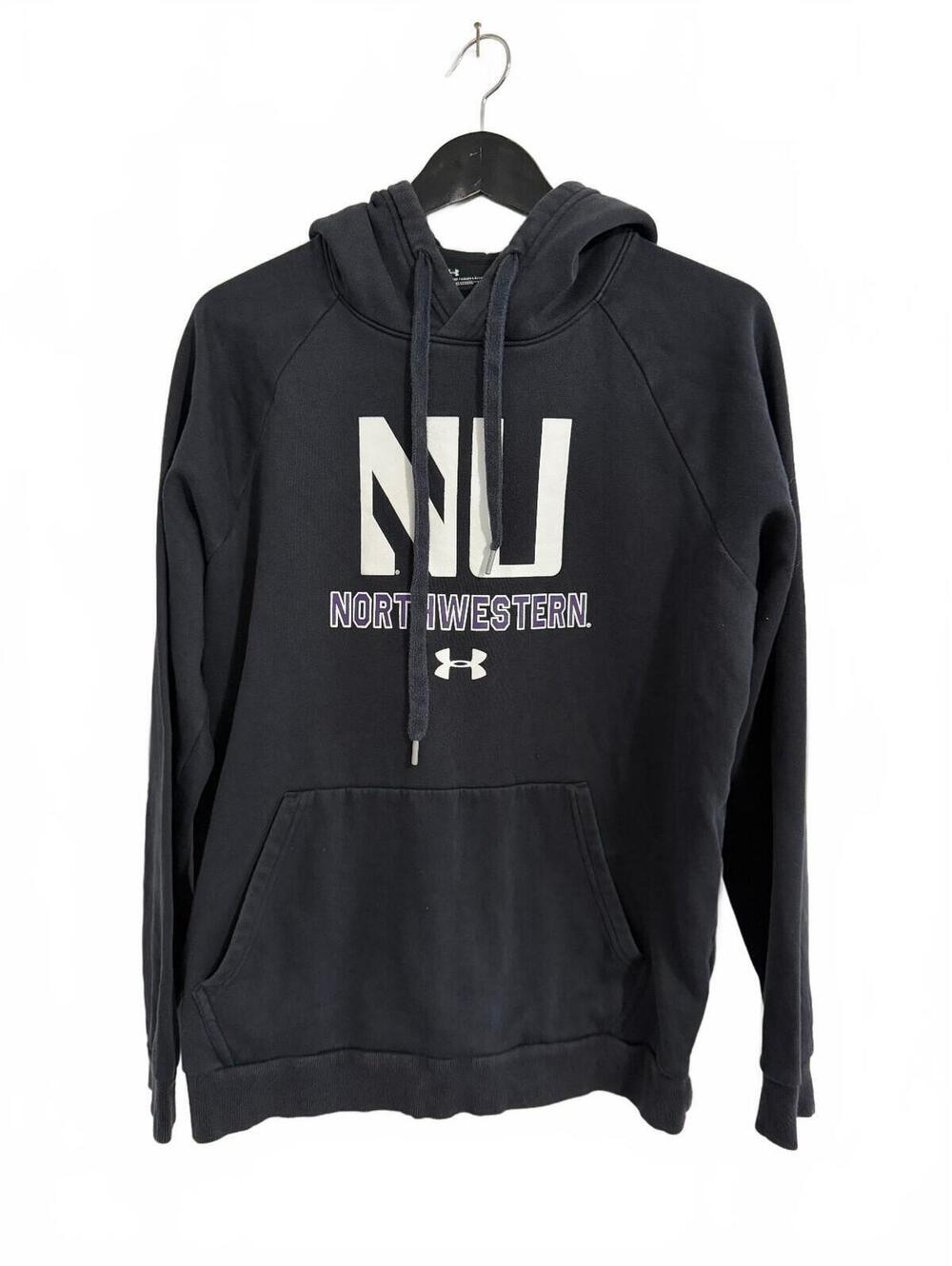 Northwestern Wildcats Black Under Armour Hoodie Size Medium